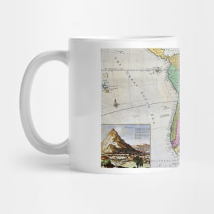 Ancient South America Map Mug